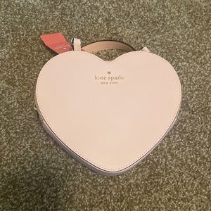 Pink Kate Spade Heart Bag